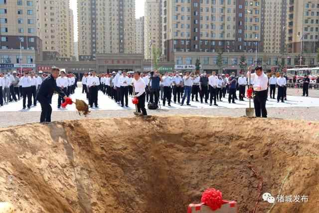 诸城又一个大型城市综合体项目举行奠基仪式