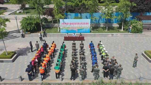 未雨绸缪防大汛 以练促防强实战——昌乐县开展城市防汛应急演练