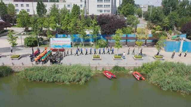 未雨绸缪防大汛 以练促防强实战——昌乐县开展城市防汛应急演练
