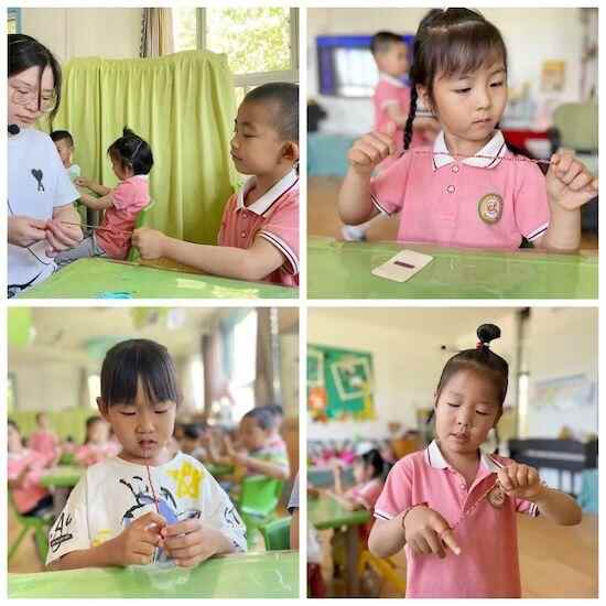 赛龙舟、挂香囊、包粽子……坊子区凤凰街道中心幼儿园欢乐迎端午