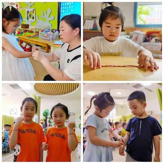 赛龙舟、挂香囊、包粽子……坊子区凤凰街道中心幼儿园欢乐迎端午