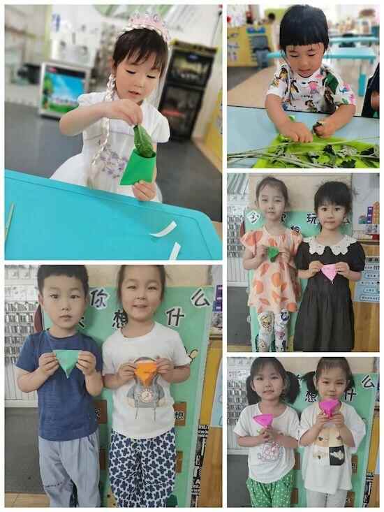 赛龙舟、挂香囊、包粽子……坊子区凤凰街道中心幼儿园欢乐迎端午