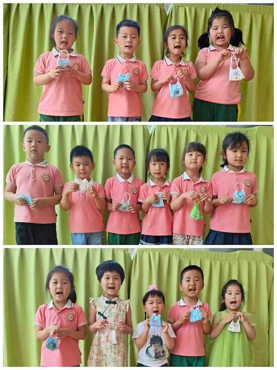 赛龙舟、挂香囊、包粽子……坊子区凤凰街道中心幼儿园欢乐迎端午
