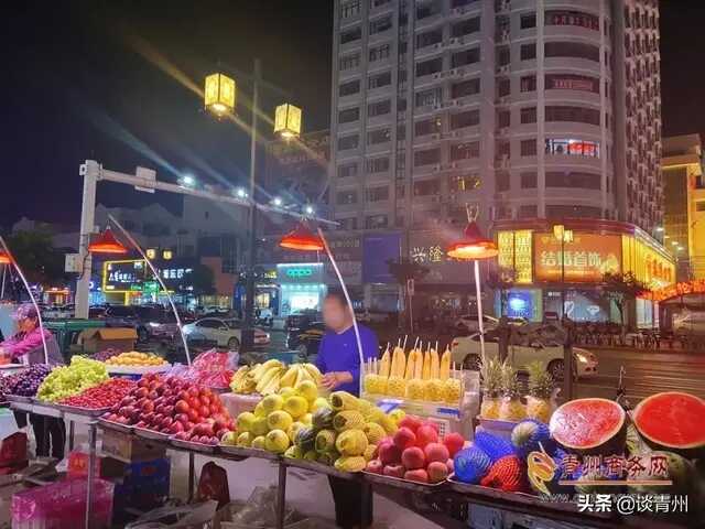 青州夜太美，这里的人为美食熬着夜
