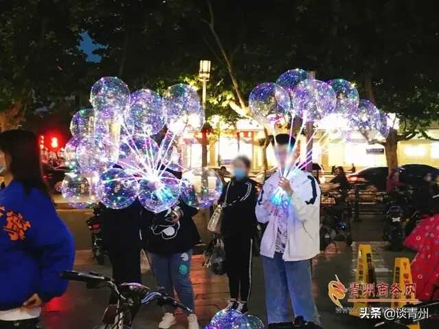 青州夜太美，这里的人为美食熬着夜