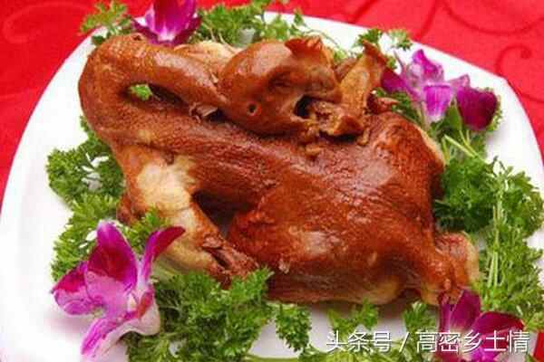 高密十大特产之高密烧鸡