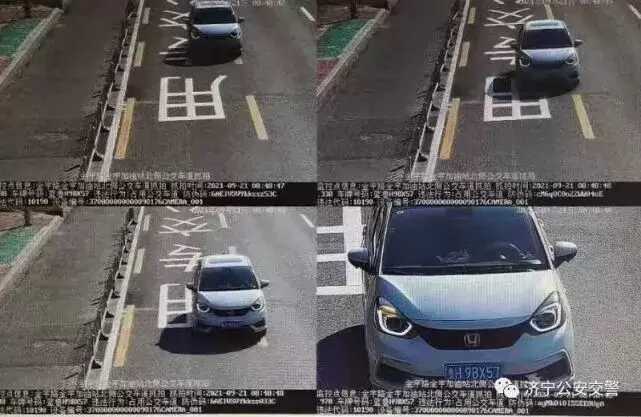 再次曝光！济宁这些车辆违法占用公交车道！