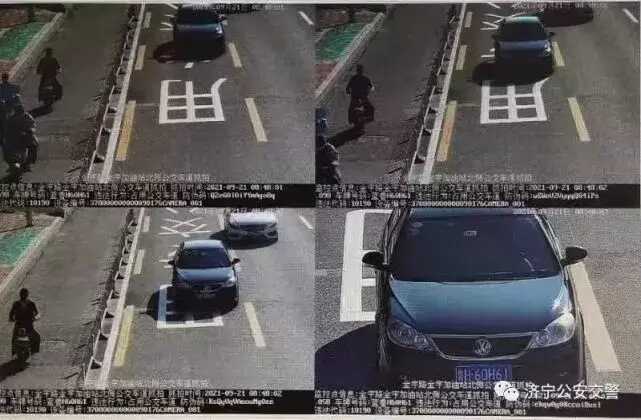再次曝光！济宁这些车辆违法占用公交车道！