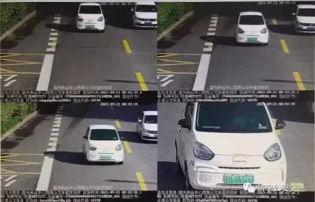 再次曝光！济宁这些车辆违法占用公交车道！