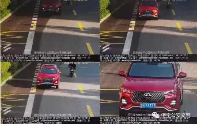 再次曝光！济宁这些车辆违法占用公交车道！