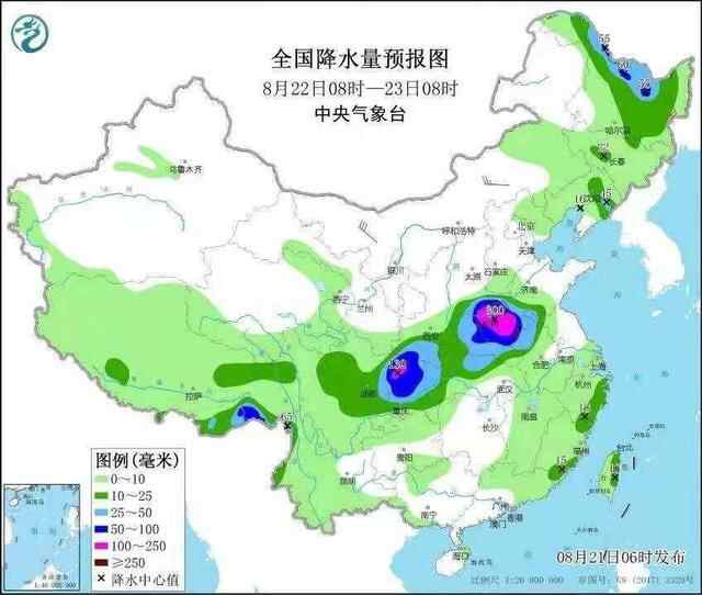 22到23号山东再迎降雨，菏泽济宁枣庄临沂局部有大暴雨