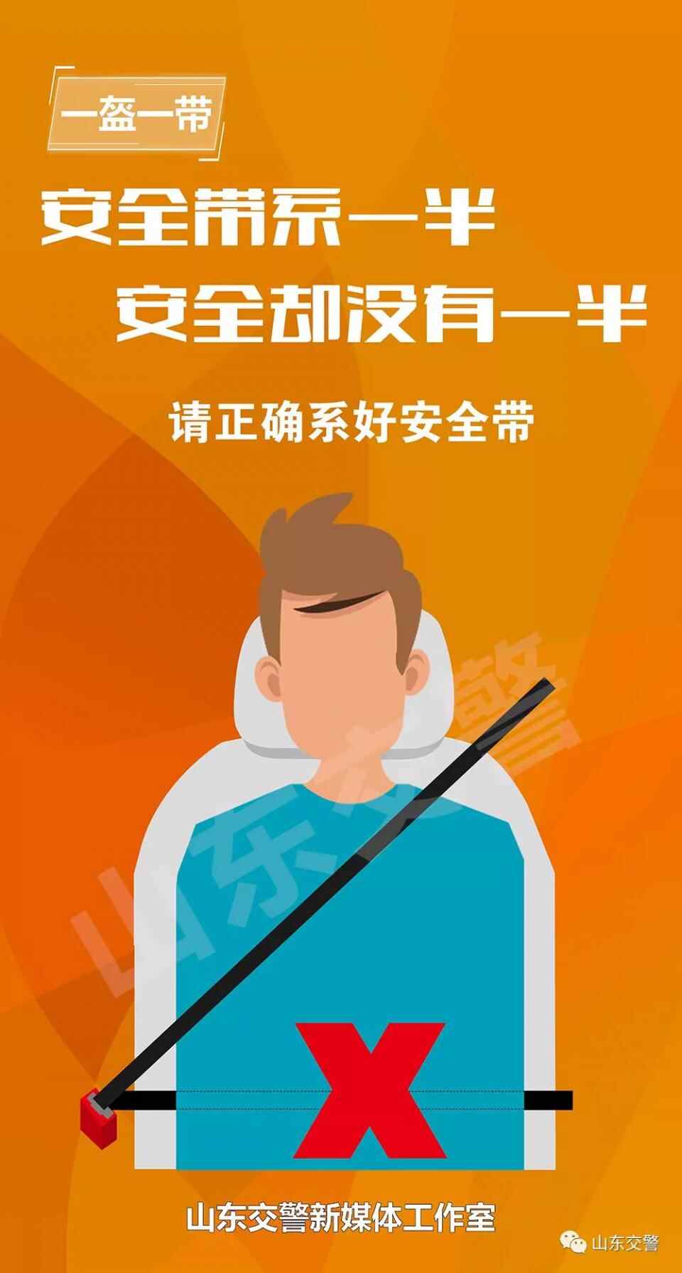 系好安全带有多么重要？真实事故现场给我们敲响**钟！