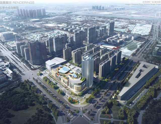济宁京杭路上将新建一商业综合体，地下商业近2万平米