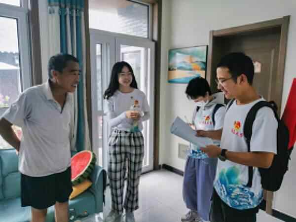 青岛大学“三下乡”团队在济宁曲阜市尼山镇开展实践调...