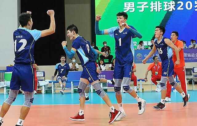 济宁籍运动员张颢檬、薛锦浩助力山东小男排夺全运会金牌