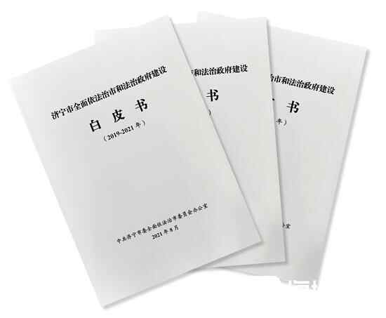 《济宁市全面依法治市和法治政府建设白皮书（2019-2021年...