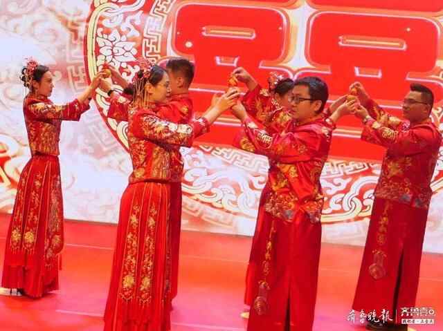 践行文明节俭、喜事新办，汶上这场中式集体婚礼收获无数祝福