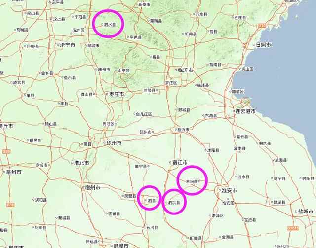 山东一个小县，看县名像是江苏或安徽的，实际却是大哥