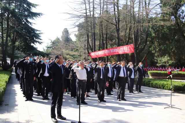 山东省梁山县隆重举行2021年烈士纪念日公祭活动