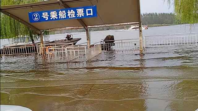 十一假期，去哪里玩，自驾微山南阳岛，欣赏运河古镇
