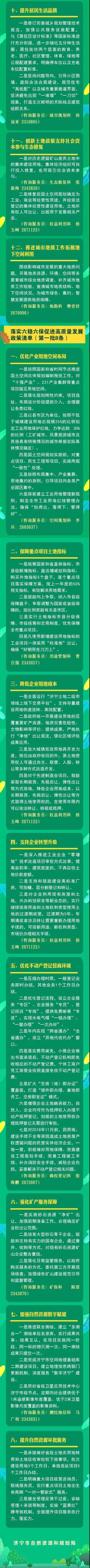 一图读懂｜2批20条57项 济宁市自然资源和规划局发布促进...