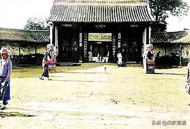 清末时期山东济宁的大运河风景，“江北小苏州”并非浪...