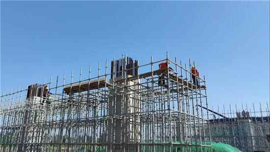 济宁城建重点项目建设国庆假期不停歇加班加点抓进度