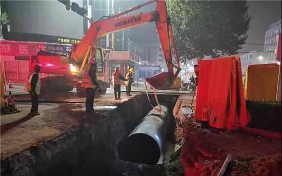 济宁城建重点项目建设国庆假期不停歇加班加点抓进度
