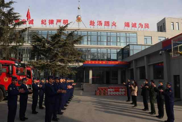 汶上县党政军领导到驻汶部队、县消防救援大队开展春节慰问