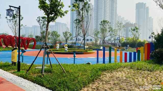 大运河畔又多了一处“城市花园”，任城区运河新城月园盛大开园