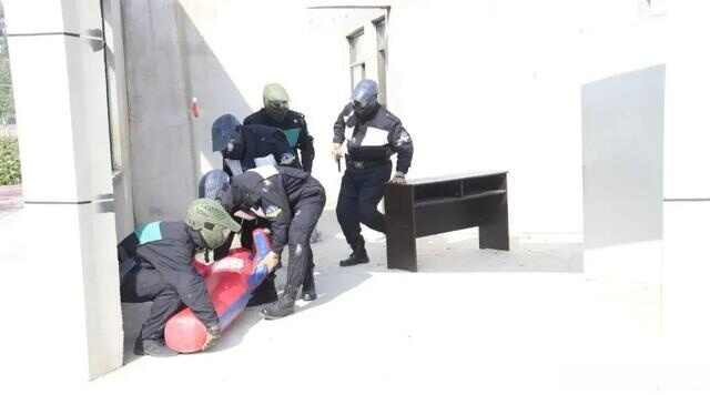 飒！济宁公安特巡警综合技能比武竞赛震撼来袭