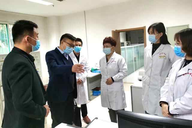 金乡县中医院领导来我院考察工作