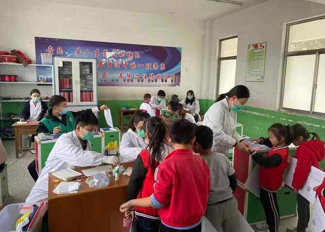 曲阜市防山卫生院全面启动中小学生健康体检