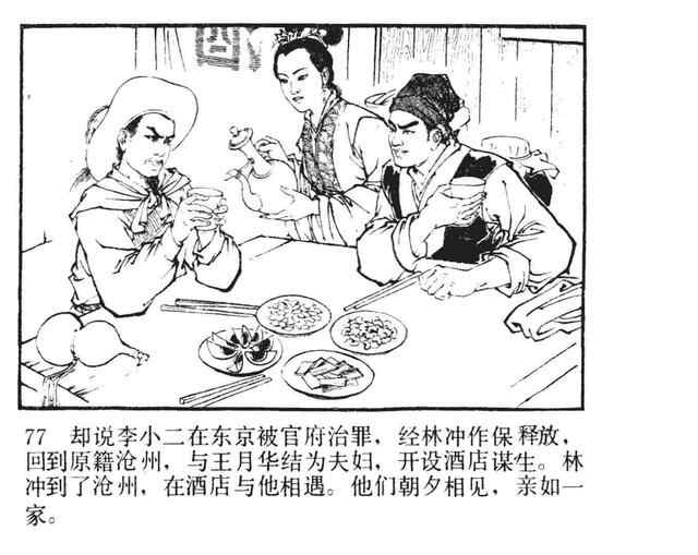 水浒故事连环画《逼上梁山》