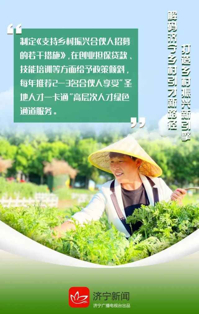 海报｜乡村振兴看济宁，解码引才“新路径”