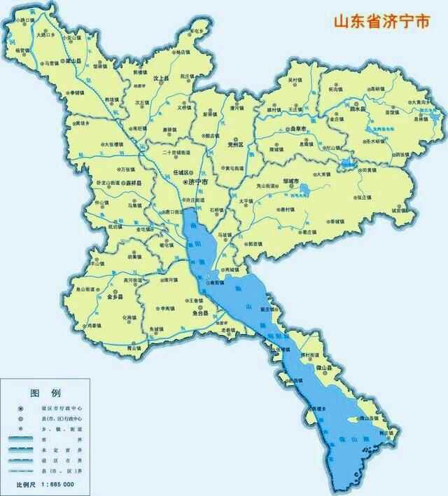 微山湖上静悄悄，济宁城南，齐鲁明珠微山县