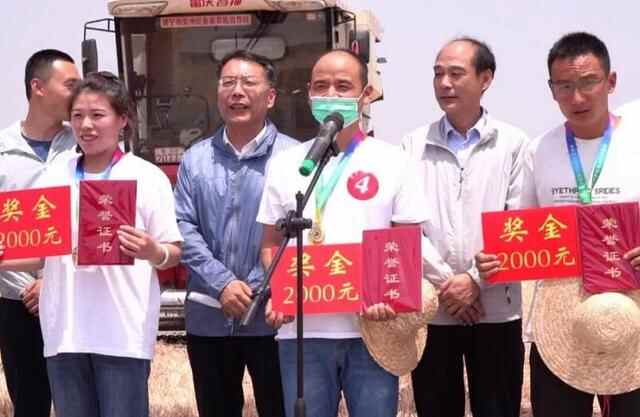 镜观山东｜省粮食机收减损技能济宁兖州赛场大比武