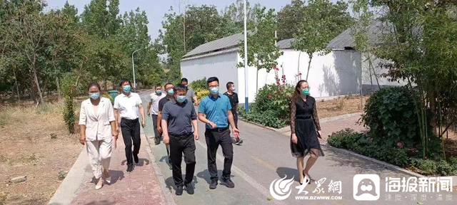 曲阜文化建设示范区党工委领导到长沟镇督导文化“两创”示范点建设