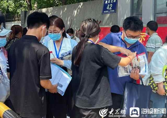 直击2022年济宁市中考第一天 任城区8038名学子共赴考场
