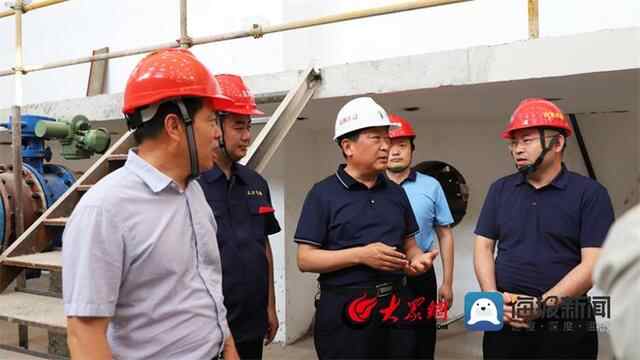 邹城市湖水东调工程第一次开泵通水调试