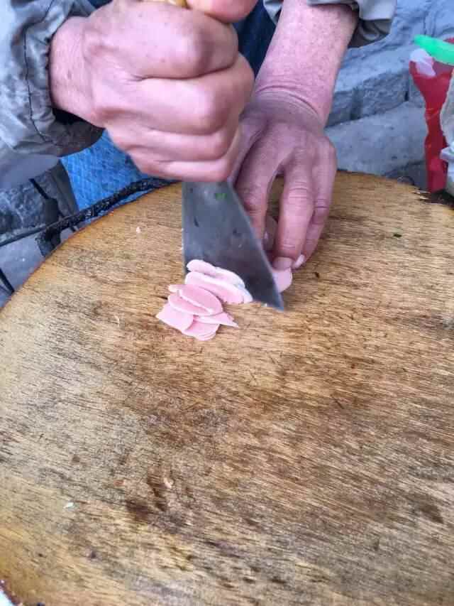 大邹城，火遍全城的特色美食--菜煎饼！