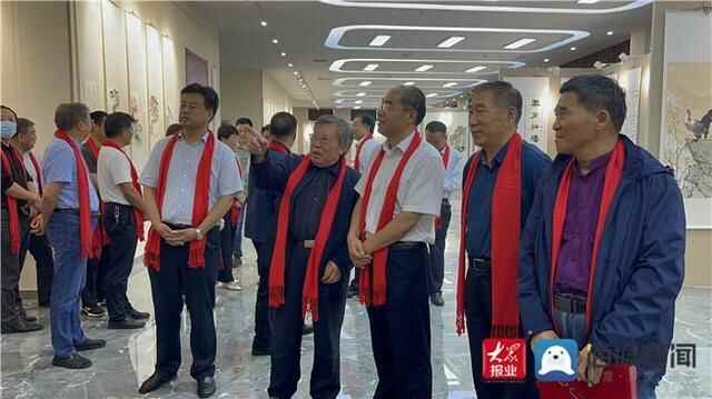 宁阳县举行2021“金彩山”鲁酒文化展开幕暨金彩山美术馆开馆仪式