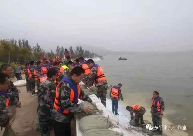 东平湖防洪现场直击，“人在堤在 誓与大堤共存亡”