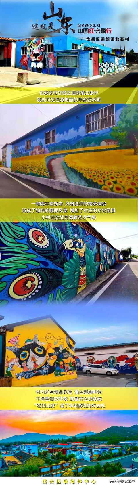 中国红·齐鲁行 | 七彩岱岳之绚丽黄——道朗镇北张村