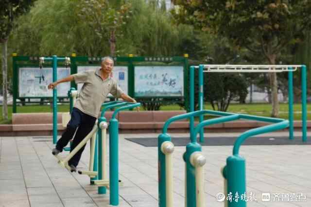壹图集｜美好假期，泰安市民从晨练开始