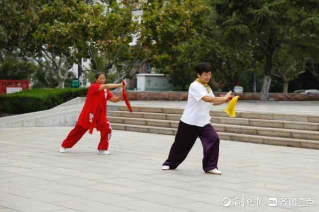 壹图集｜美好假期，泰安市民从晨练开始