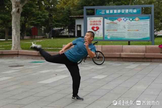 壹图集｜美好假期，泰安市民从晨练开始