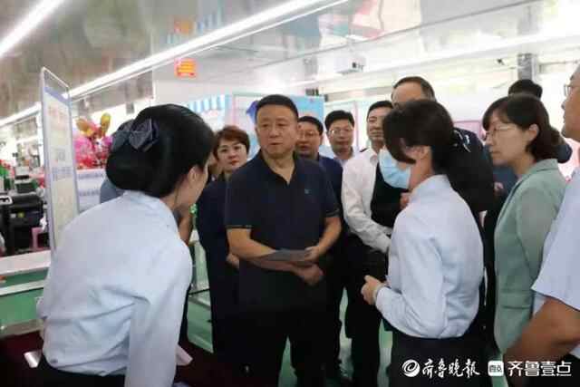 全省农村现代商贸流通服务网络建设现场会来新泰市刘杜镇观摩