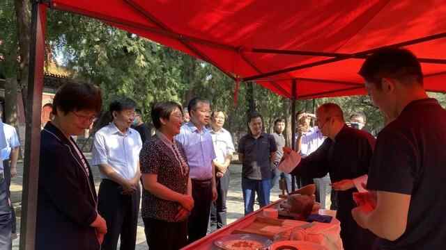 泰安市2022年文化和自然遗产日宣传展示暨非遗购物节启动
