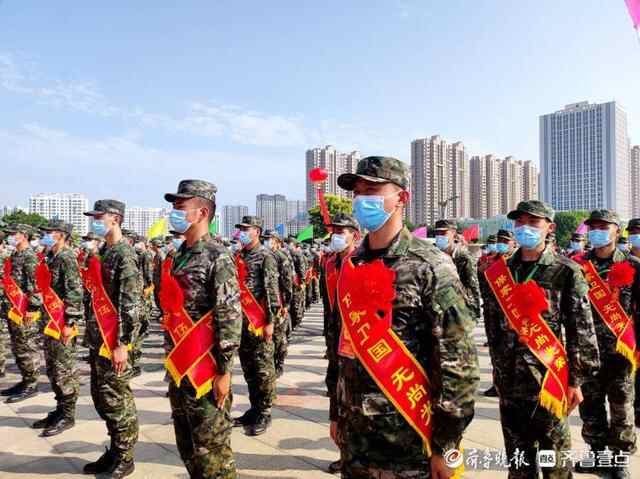 700余人奔赴军营，泰安市举行2022年秋季新兵欢送仪式